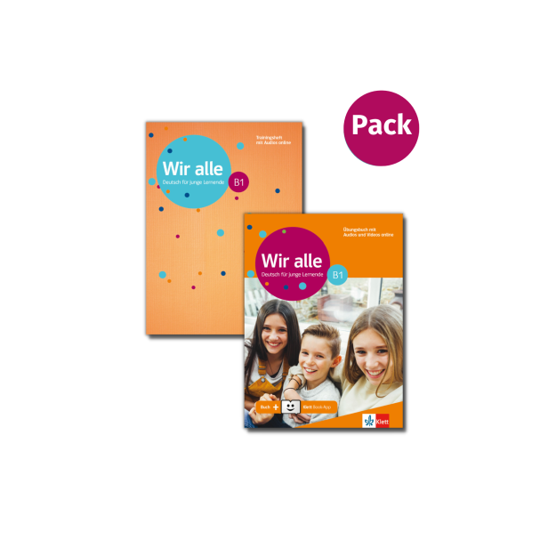 WIR ALLE B1 UBUNGSBUCH (MIT AUDIOS   VIDEOS ON LINE+TRAININGSHEFT)
