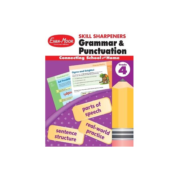SKILL SHARPENERS: GRAMMAR   PUNCTUATION, GRADE 4 WORKBOOK (TEACHER) (SKILL SHARPENERS GRAMMAR AND PU