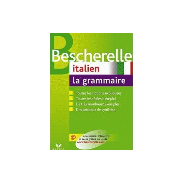 BESCHERELLE LA GRAMMAIRE ITALIEN FL