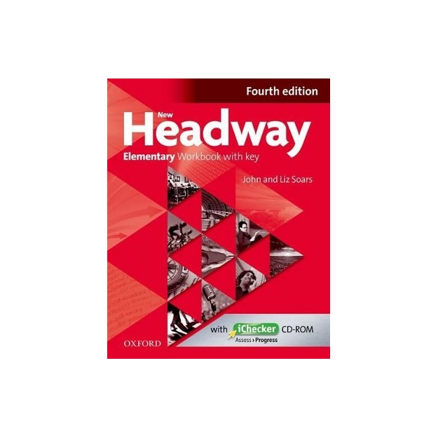 NEW HEADWAY ELEMENTARY WB WITH KEY (+ ICHECKER) 4TH ED