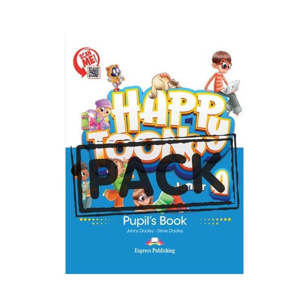 HAPPY TOONS JUNIOR A PUPILS BOOK PACK (+ DIGIBOOKS APP)