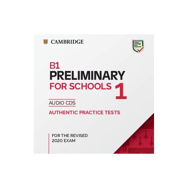 CAMBRIDGE ENGLISH PRELIMINARY FOR SCHOOLS 1 CD (2) (FOR REVISED EXAMS FROM 2020)