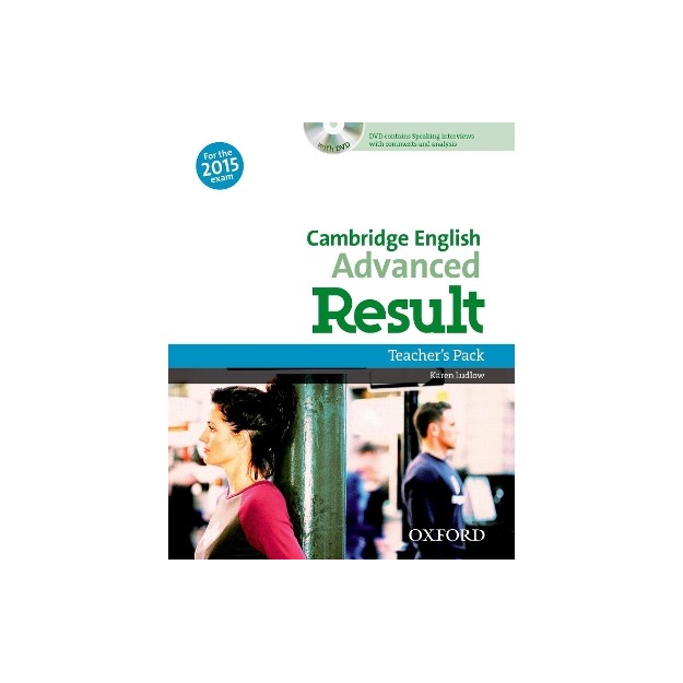 CAMBRIDGE ENGLISH ADVANCED RESULT TCHRS (+ DVD) N/E