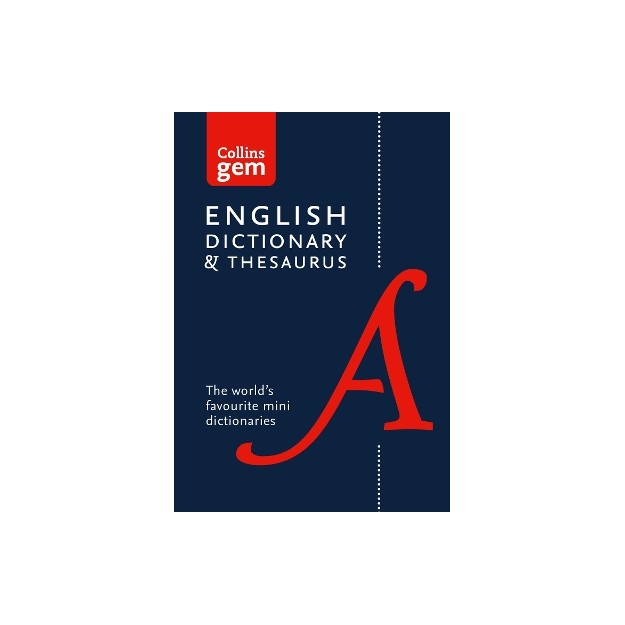 COLLINS GEM : DICTIONARY AND THESAURUS 6TH ED PB