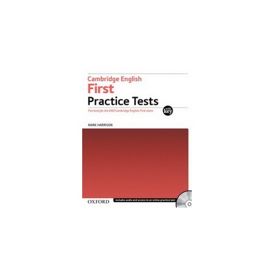 CAMBRIDGE ENGLISH FIRST PRACTICE TESTS SB 2015
