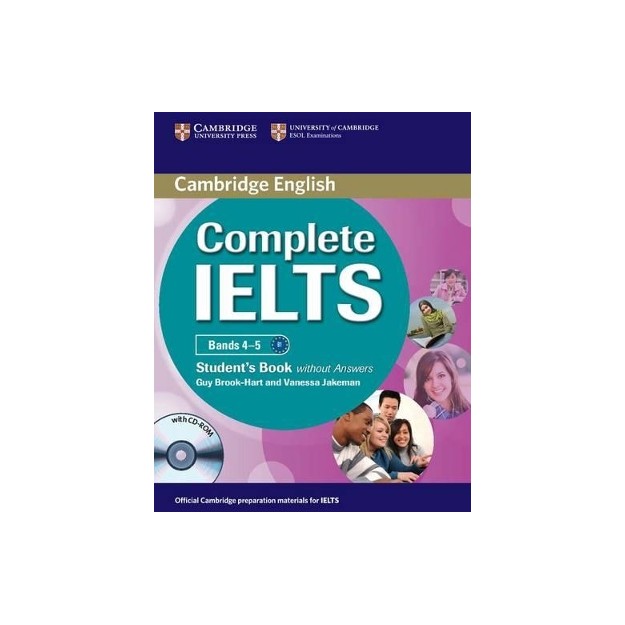 COMPLETE IELTS BANDS 4-5 SB (+ CD-ROM)