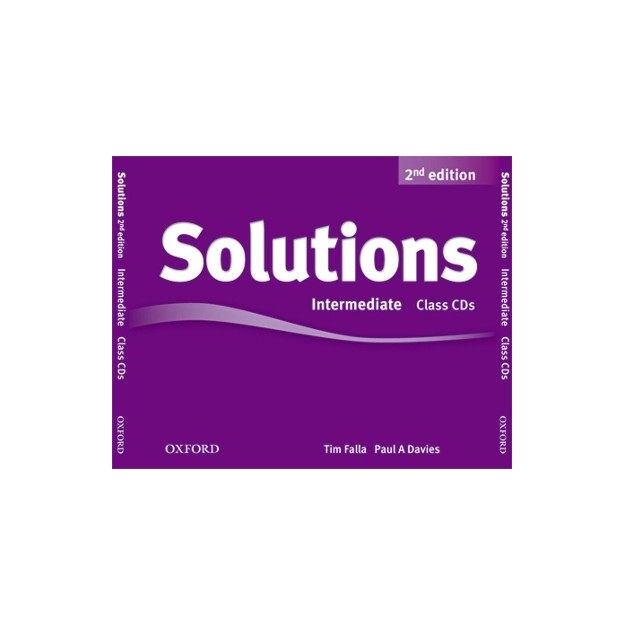 SOLUTIONS INTERMEDIATE CD CLASS (3) 2ND ED