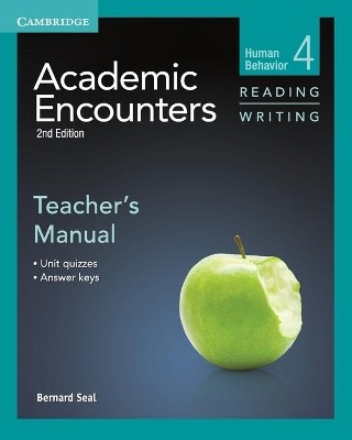 ACADEMIC ENCOUNTERS HUMAN BEHAVIOR READING   WRITING 4 TCHRS MANUAL 2ND ED