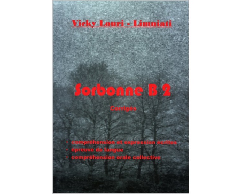 SORBONNE B2 CORRIGES