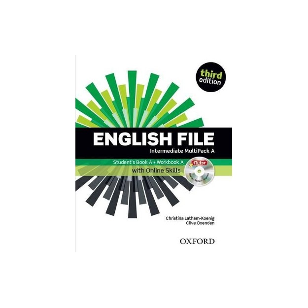 ENGLISH FILE 3RD ED A INTERMEDIATE MULTI PACK (+ ITUTOR + ICHECKER + ONLINE SKILLS)