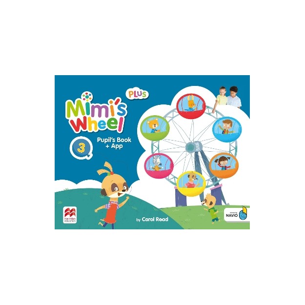 MIMIS WHEEL PLUS 3 PUPILS BOOK WITH NAVIO APP