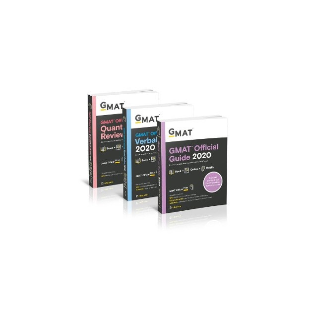 GMAT OFFICIAL GUIDE 2020 BUNDLE : 3 BOOKS + ONLINE QUESTION BANK