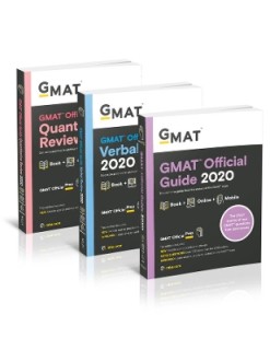 GMAT OFFICIAL GUIDE 2020 BUNDLE : 3 BOOKS + ONLINE QUESTION BANK