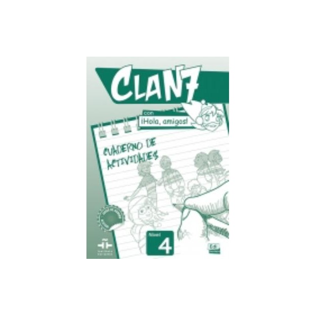 CLAN 7 HOLA AMIGOS 4 EJERCICIOS
