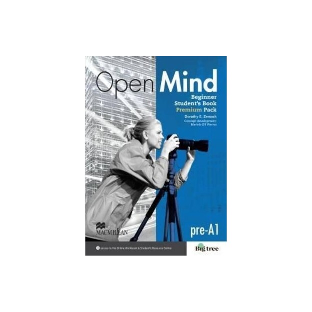 OPEN MIND A1 BEGINNER SB BOOK PREMIUM PACK