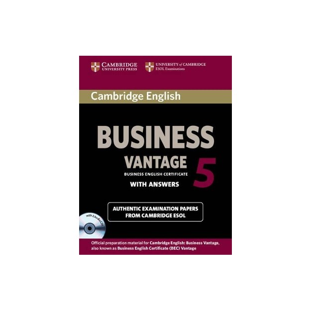 CAMBRIDGE ENGLISH BUSINESS VANTAGE 5 SELF STUDY PACK