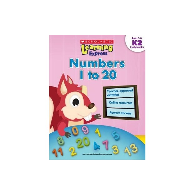 NUMBERS 1 TO 20 K2 PB BIG FORMAT