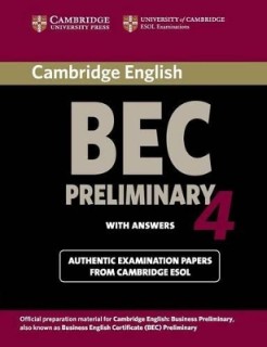 CAMBRIDGE BEC PRELIMINARY 4 SB W/A