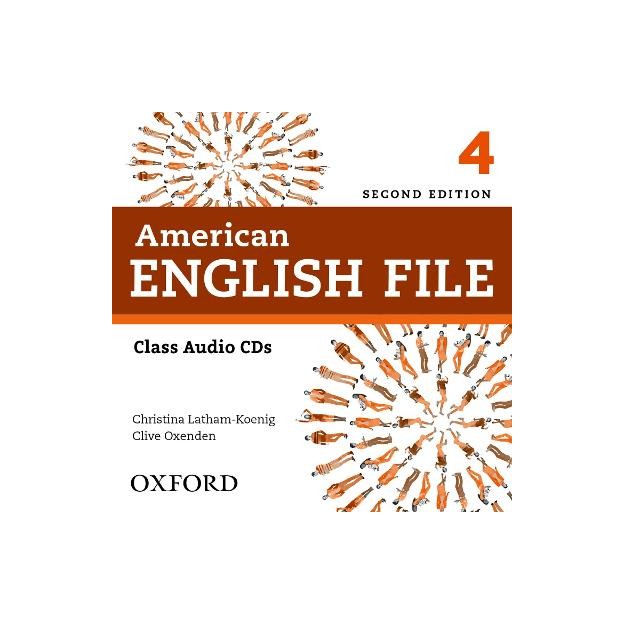 AMERICAN ENGLISH FILE 4 CD AUDIO CLASS (4) 2ND ED