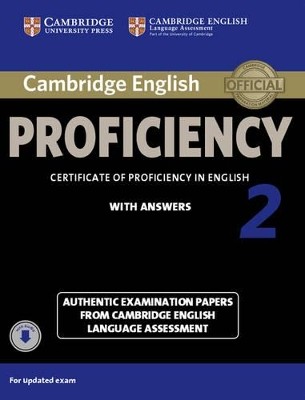 CAMBRIDGE ENGLISH PROFICIENCY FOR UPDATED EXAM 2 SELF STUDY PACK (+ ON LINE AUDIO)