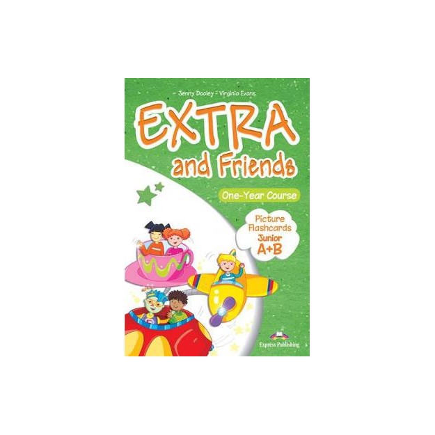 EXTRA   FRIENDS JUNIOR A   B FLASHCARDS
