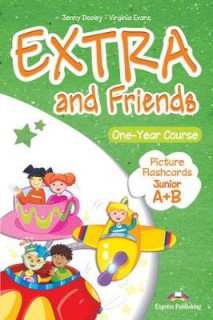 EXTRA   FRIENDS JUNIOR A   B FLASHCARDS