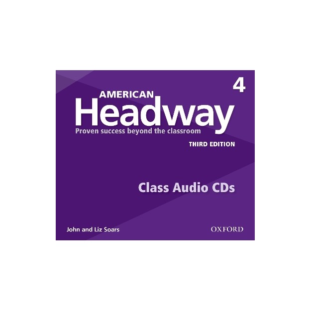 AMERICAN HEADWAY 4 AUDIO CD 3RD ED