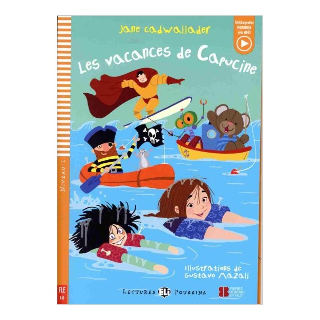 LEP 1: LES VACANCES DE CAPUCINE (+ DOWNLOADABLE AUDIO)