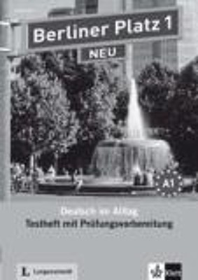 BERLINER PLATZ 1 TESTBUCH (+ CD) NEU