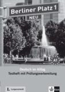BERLINER PLATZ 1 TESTBUCH (+ CD) NEU