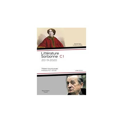 LITTERATURE SORBONNE C1 2019-2020 (LA MARE AU DIABLE   TOPAZE)