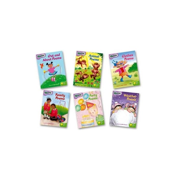 OXFORD READING TREE : GLOW-WORMS (PACK OF 6) LEVELS 1-2