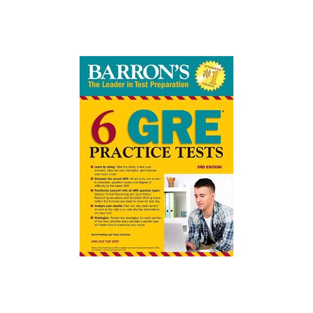 6 GRE PRACTICE TESTS