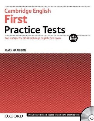 CAMBRIDGE ENGLISH FIRST PRACTICE TESTS SB (+ CD) (+ KEY) 2015