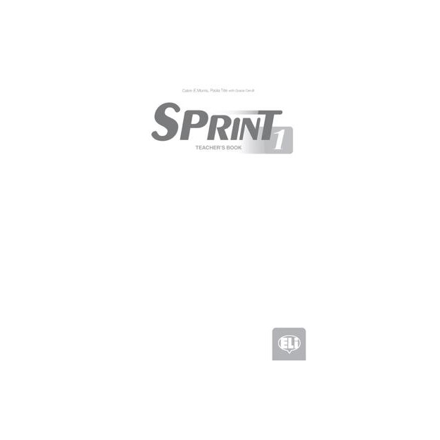 SPRINT 1 TCHRS (+ CLASS CDS (2) +TESTS   RESOURCES + TEST MAKER MULTI-ROM)