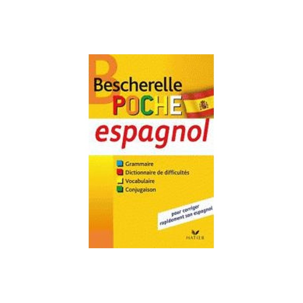 BESCHERELLE LA GRAMMAIRE ESPAGNOL POCHE