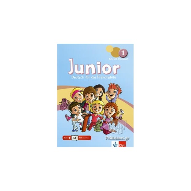JUNIOR 1 KURSBUCH   ARBEITSBUCH (+AUDIOS ONLINE + KLETT BOOK-APP)