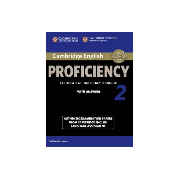 CAMBRIDGE ENGLISH PROFICIENCY FOR UPDATED EXAM 2 SB W/A