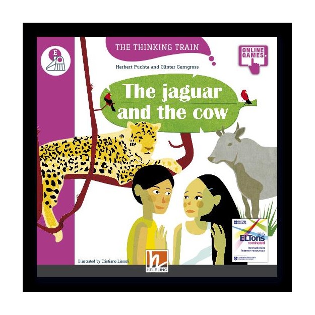 THE THINKING TRAIN THE JAGUAR AND THE COW - READER + ACCESS CODE (THE THINKING TRAIN E)