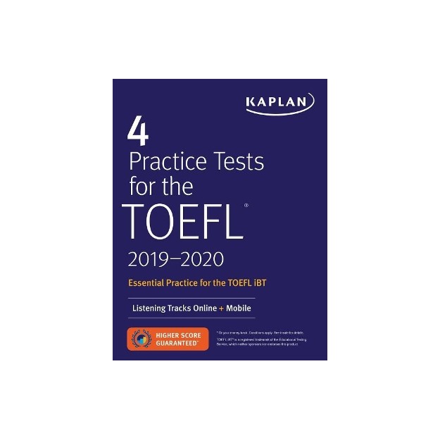 4 PRACTICE TESTS FOR THE TOEFL 2019