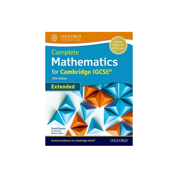 COMPLETE MATHEMATICS FOR CAMBRIDGE IGCSE IGCSE (EXTENDED) 5TH ED