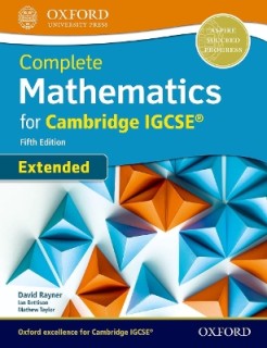 COMPLETE MATHEMATICS FOR CAMBRIDGE IGCSE IGCSE (EXTENDED) 5TH ED