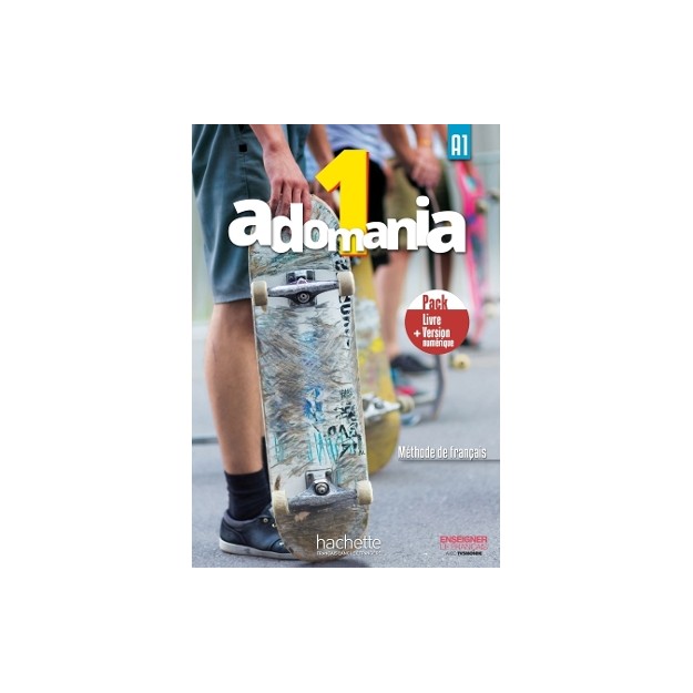 ADOMANIA 1 A1 PACK LIVRE + VERSION NUMERIQUE