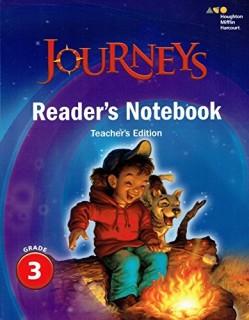 JOURNEYS READERS NOTEBOOK TEACHER GUIDE GRADE 3