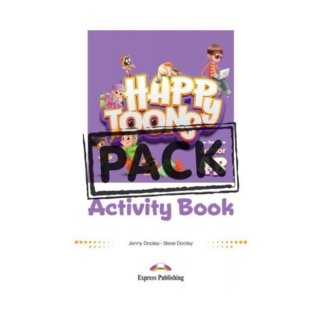 HAPPY TOONS ONE YEAR COURSE (JUNIOR A+B) ACTIVITY BOOK (+ DIGIBOOKS APP)