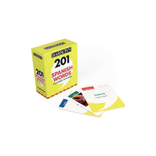201 SPANISH WORDS YOU NEED TO KNOW FLASHCARDS