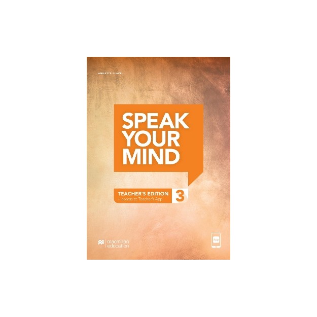 SPEAK YOUR MIND 3 TCHRS (+ TCHRS APP)