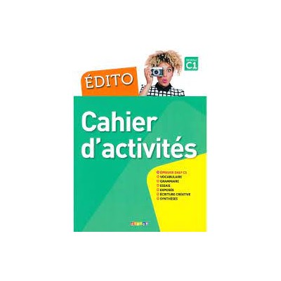 EDITO C1 CAHIER (+ CD AUDIO MP3)