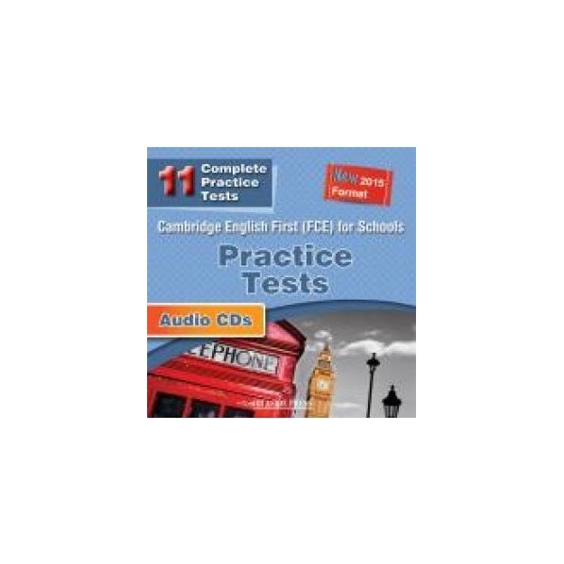 CAMBRIDGE ENGLISH FIRST FOR SCHOOLS (11 TESTS) PRACTICE TESTS CD CLASS (NEW 2015 FORMAT)