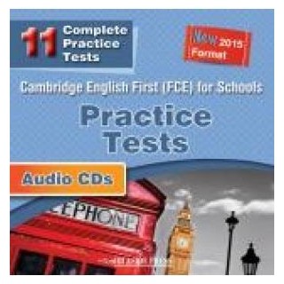 CAMBRIDGE ENGLISH FIRST FOR SCHOOLS (11 TESTS) PRACTICE TESTS CD CLASS (NEW 2015 FORMAT)